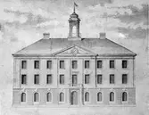 Rådhuset. Ritning till 