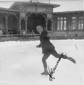 Ricken Johansson,världsmästare i konståkning på skridskor.