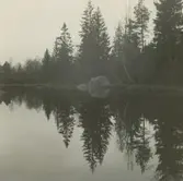 Kvarndammen i Påryd, vid stickhyveln och bron.