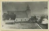 Kyrkan i Högsby före den omfattande ombyggnaden 1885.