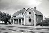 Blomstermåla järnvägsstation 1946.