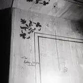 Skadegörelse i Kungsmakets privet. På Kalmar slott.

Foto: D. Selling 1965.