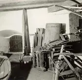 Länsmuseets magasin i Borgstugan, Kalmar slott.