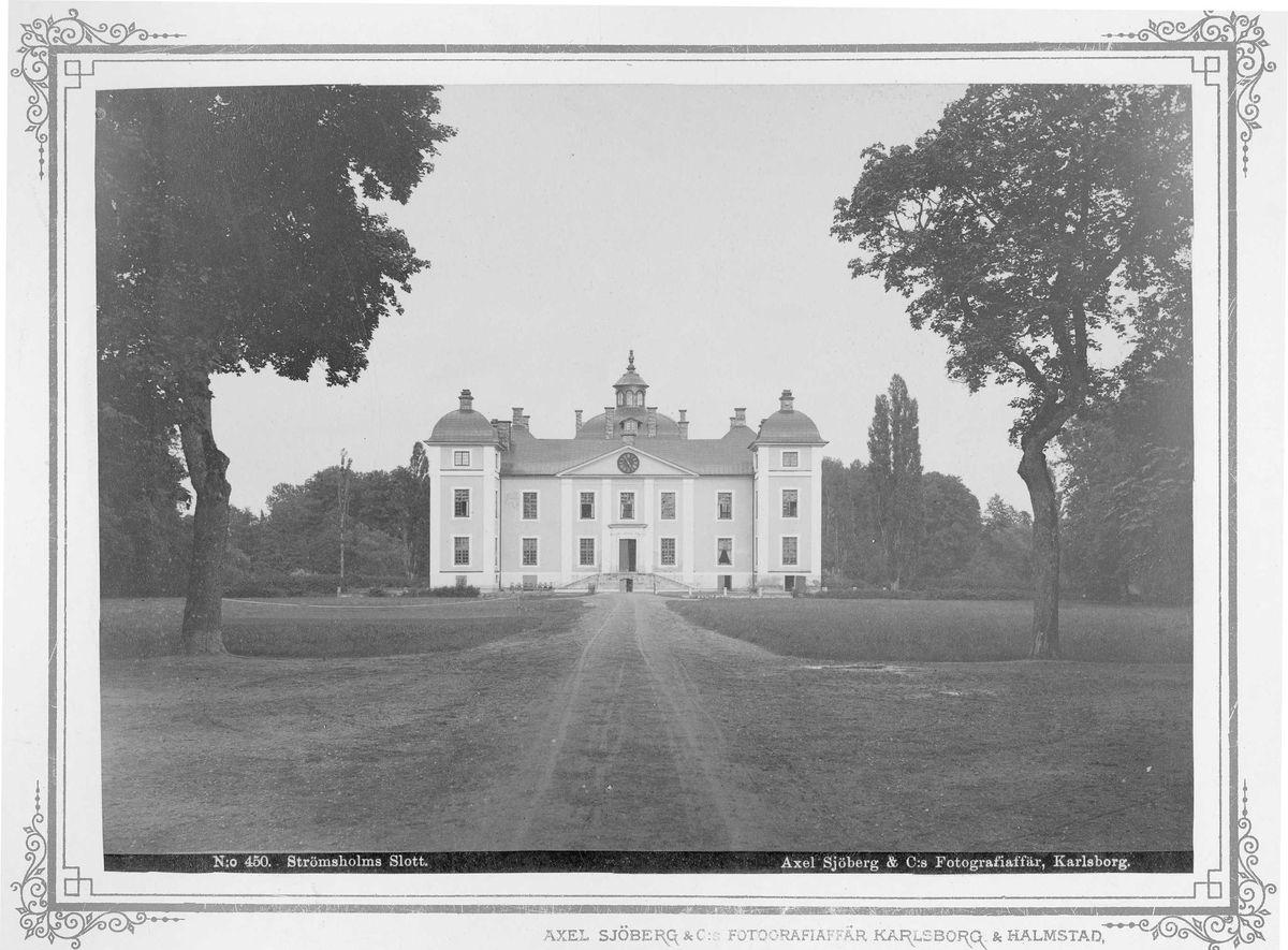 Axel Sjöberg, The Strömsholm Castle, the Army Riding School, Exterior.