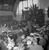 Sågverksarbetarförbundets kongress på Södra Station. September 1944. Maxim.