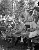 Cirkusföreställning på Lasarettet. September 1944

