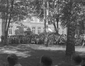 Cirkusföreställning på Lasarettet. September 1944

