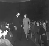 Eva Henning - Ekmans besök på Saga-biografen. November 1944

