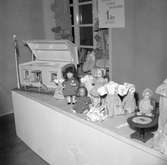 Rädda Barnen. Dockutställning. December 1944. Södergården, Lotteri, 1 kr Lott