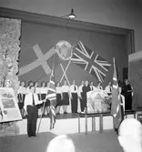 Storvik konsum. Årsmöte. Kooperationen 100 år. December 1944
