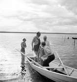 Barnutflykt till Årsunda. Storsjön. År 1936

