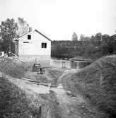 Reportage för Gefle Posten. Badhus. År 1936

