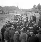 Reportage för Gefle Posten. Auktion. År 1936
