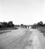 Reportage för Arbetarbladet. Vägarbete. År 1936

