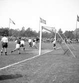 Fotbollsmatch. År 1936

