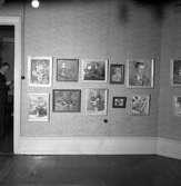 Hemgården. Utställning av elevarbeten. Den 18 maj 1937
