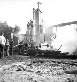 Reportage för Gefle Dagblad. Branden i Forsbacka. Den 1 Juni 1939

