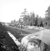 Vägarbete. Furuviksvägen. Reportage för Gefle Dagblad. År 1937



