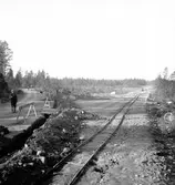 Vägarbete. Furuviksvägen. Reportage för Gefle Dagblad. År 1937
