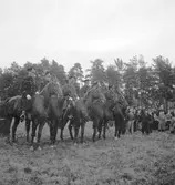 Reportage för Gefle Dagblad. Poliskåren. Hinderlöpning. Oktober 1937



