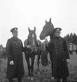 Reportage för Gefle Dagblad. Poliskåren. Hinderlöpning. Oktober 1937



