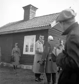 Kungabesök. Gustav V.  I 14, Hälsinge regemente







