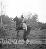 Kungabesök. Gustav V. I 14, Hälsinge regemente







