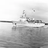 Den 12 augusti 1966. Gävle Varv. Fartyg M/S Johan Månsson


