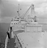 År 1963. Gävle Varv. M/S Nova.



