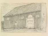 Teckning av Ferdinand Boberg. Småland, Östra hd., Stenberga sn., Salshult