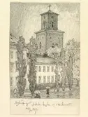 Nyköping, Nikolai kyrka och residenset
