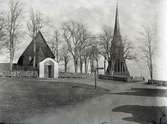 Klockstapel vid Pelarne kyrka.