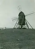 Kvarn på Tokenäs udde, vid fyren.