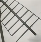 En kvarnvinge av en stubbkvarn i Västerslät.
