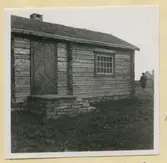 Byggnaderna hitflyttade från Norrland 1945.