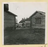 Byggnaderna hitflyttade från Norrland 1945.