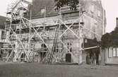 Dahmska huset vid reparationen 1946.