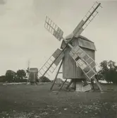 En väderkvarn av stubbkvarnstyp i Äleklinta.