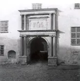 Portal vid inre borggården på Kalmar slott.