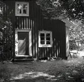 Dörren till handelsboden i Trottorp.