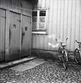 Gårdsinteriör i kvarteret Bokbindaren 1.