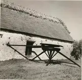 Oxvandring vid Glömminge prästgård.