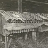 Gåsbur på ödegården i Gillberga.