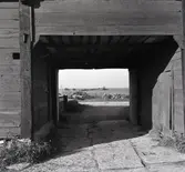 Portlidret på en ladugård i Arbelunda.