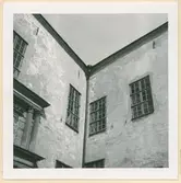 Vinkeln mellan västra och norra längorna på Kalmar slott.