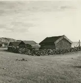 Sjöbodar i Bruddestad.