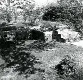 Grund efter lotsverkets byggnad på Grimskär.