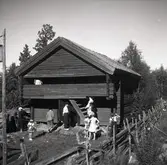 Hembygdsgården i Skanshult i Locknevi.