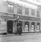 Domustomten. Före husens rivning för Domus nybyggnad.