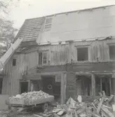 Kreugerska huset i samband med flyttningen.